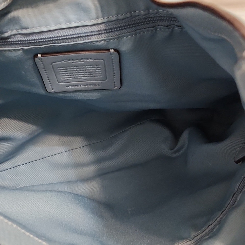 Coach Amber Pebble Leather Hobo Shoulder Bag - Picture 13 of 16